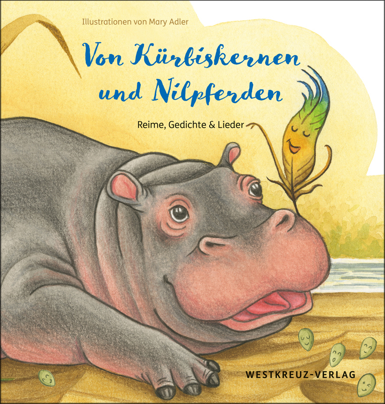 Zeichnungen in Aquarell und Layout für das Buch Von Kürbiskernen und Nilpferden.
